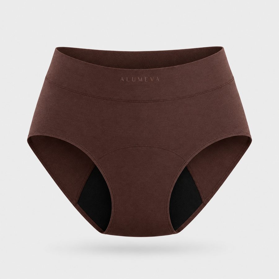 Signature Leak-Proof Brief · Elegant Mocha