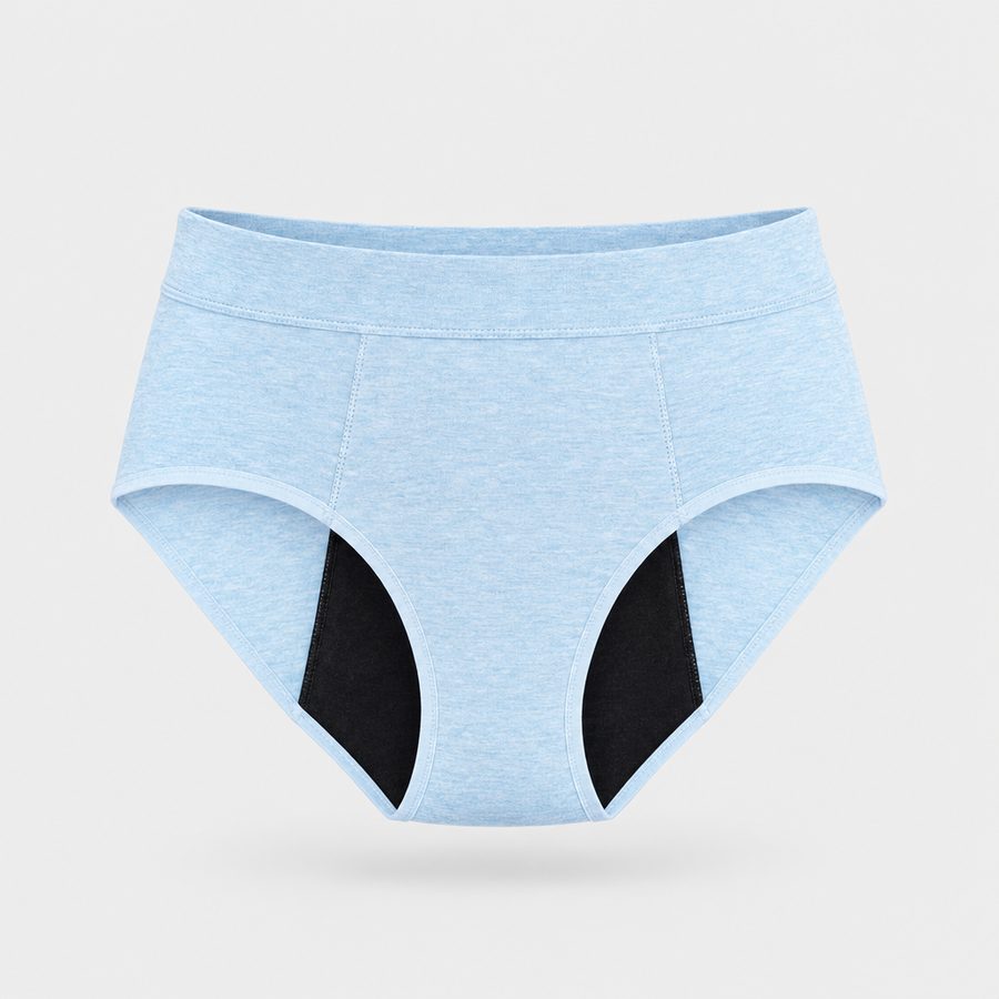 Classic Period Brief · Pastel Blue