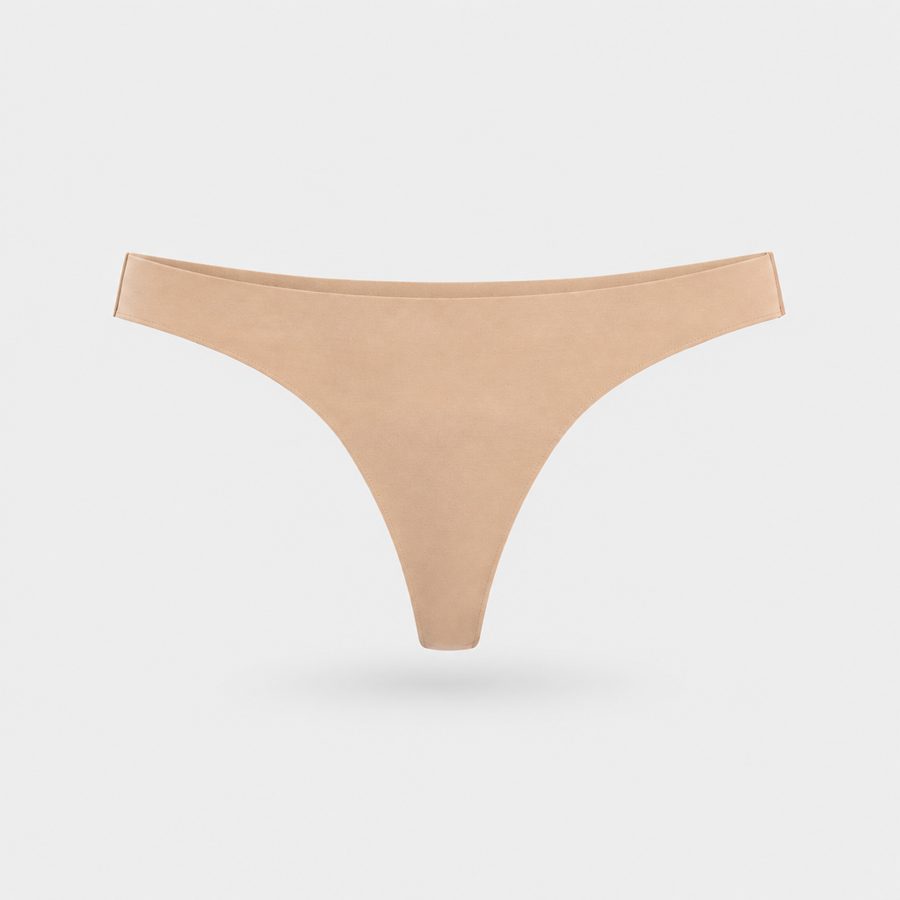 Seamless Period Thong · Nude