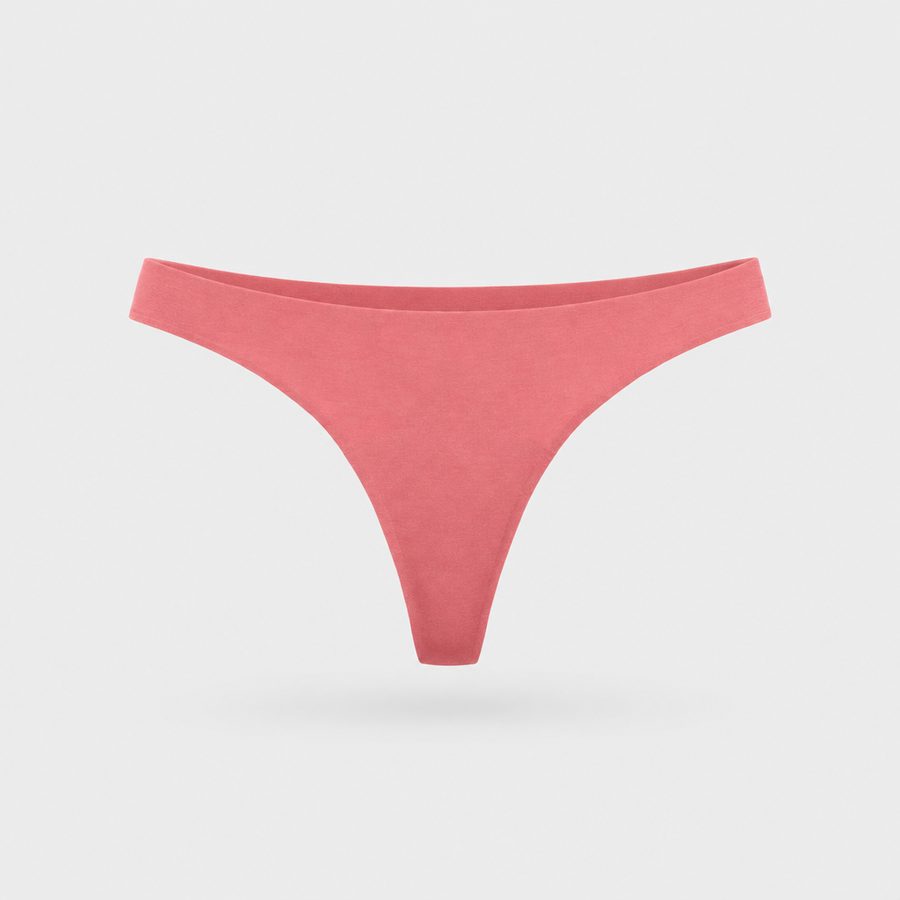 Seamless Period Thong · Pink